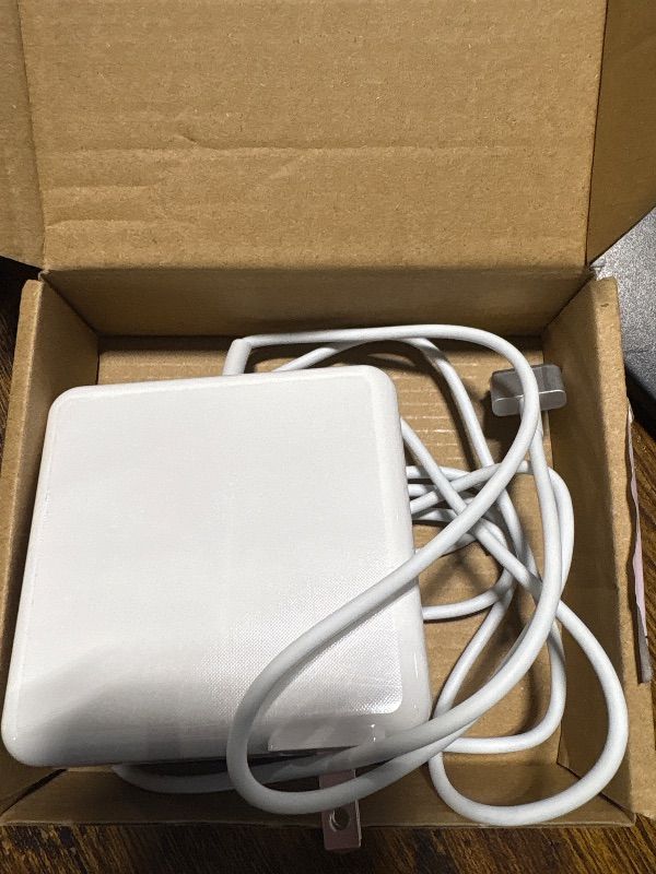 Photo 1 of NSPENCM 85W Mac Book Pro Charger, Replacement AC 85w 2T-Tip Connector Power Adapter,Laptop Charger Compatible with MacBook pro & Mac Book Pro 13 inch-15 inch Retina After Mid 2012
