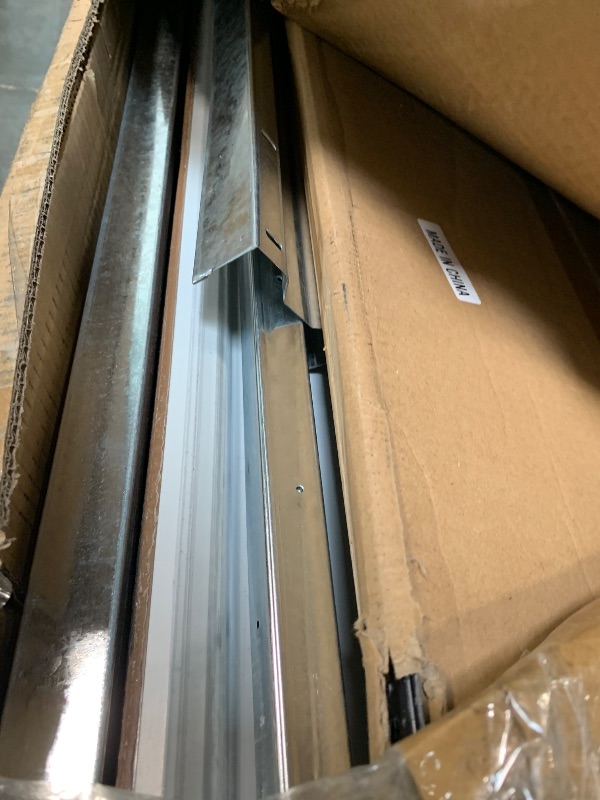 Photo 1 of **FOR PARTS. FINAL SALE. MISSING
PIECES. NO RETURN. NO REFUND**
10x12 Ft Outdoor Metal Storage Shed, Galvanized Steel Garden Sheds with Lockable Doors, Extra Large Utility and Tool Storage for Patio Lawn Backyard Outside Use, Brown