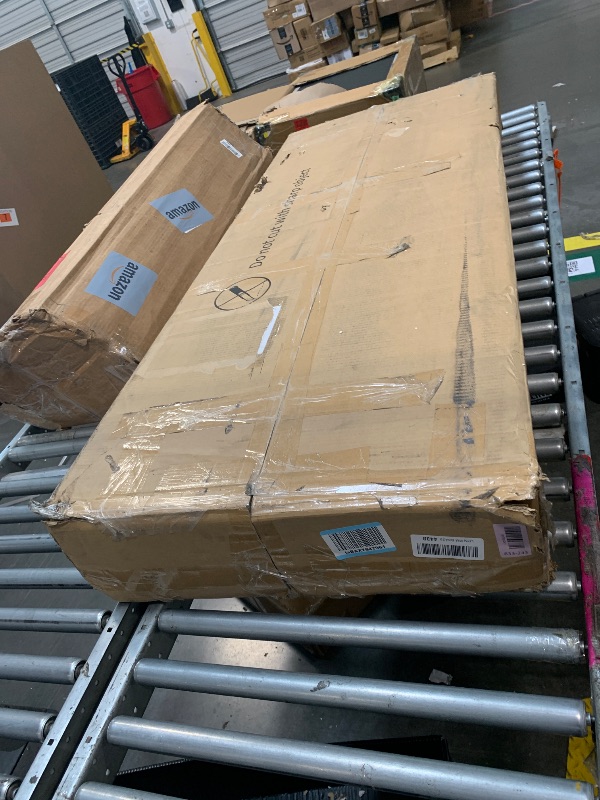 Photo 1 of *** MISSING MANUAL **** YITAHOME L Shaped Desk with Power Outlets & LED Lights, 60" Corner Computer Desk with Drawers & Lift Top, Home Office Desk with Monitor Stand & File Cabinet, Wood Height Adjustable Desk, Grey