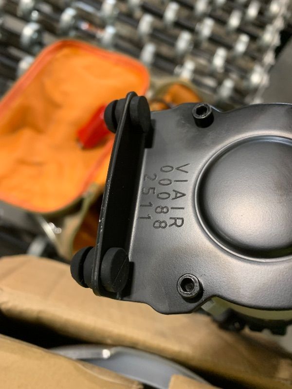 Photo 1 of ***POSSIBLE MISSING PARTS, SELLING FOR PART, FINAL SALE***VIAIR 88P - 00088 Portable Compressor Kit with Alligator Clamps, Tire Inflator, Tire Air Pump, 12V, 120 PSI, for Up to 33 Inch Tires***POSSIBLE MISSING PARTS, SELLING FOR PART, FINAL SALE***