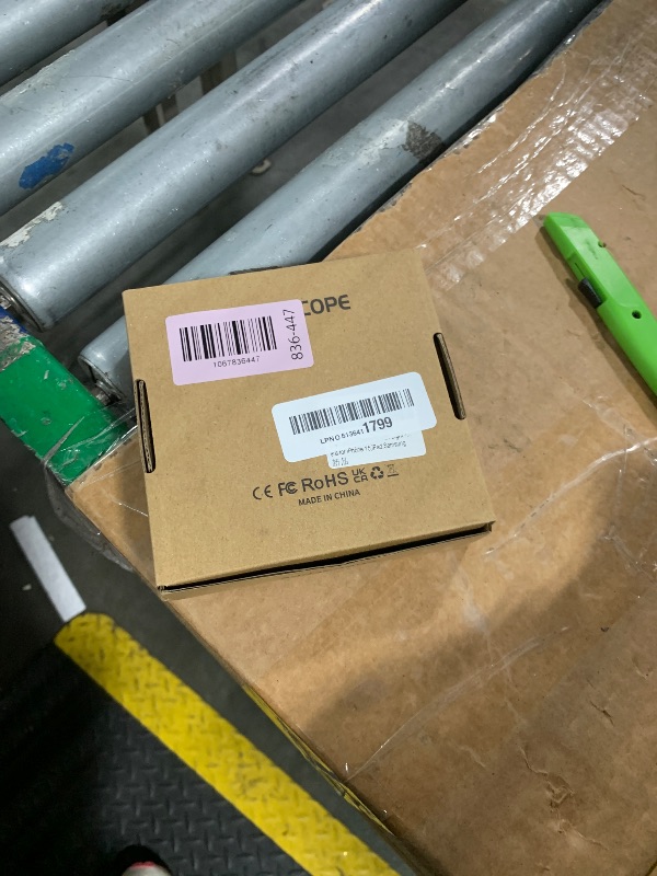 Photo 1 of [Dual-Lens] Endoscope Camera with Light, 1920P HD Borescope with 8+1 Adjustable LED Lights, IP67 Waterproof 16.5FT Semi-Rigid Snake Cord Inspection Camera for iPhone, iPad and Android Phone (Type C)