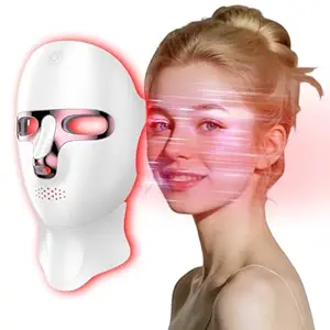 Photo 1 of ** factory sealed**
Yahi Red Light Photon Facial & Neck Mask with Remote Control, 7 Custom Modes with Infrared, Portable & Rechargeable with Timer for Home Use, 175 High-Density Light Beads, White