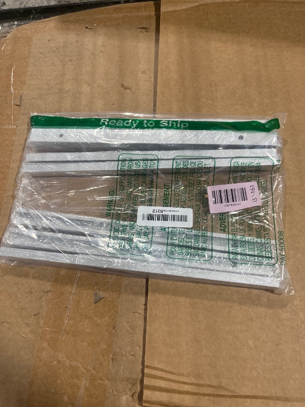 Photo 1 of ** NO HARDWARE*
WOPPLXY 8 Pack 12 Inch T-Track with Screws, Double-Cut Profile Universal T-Track with Predrilled Mounting Holes, Aluminum T Tracks for Woodworking Jigs and Fixtures, Drill Press Table, Workbench