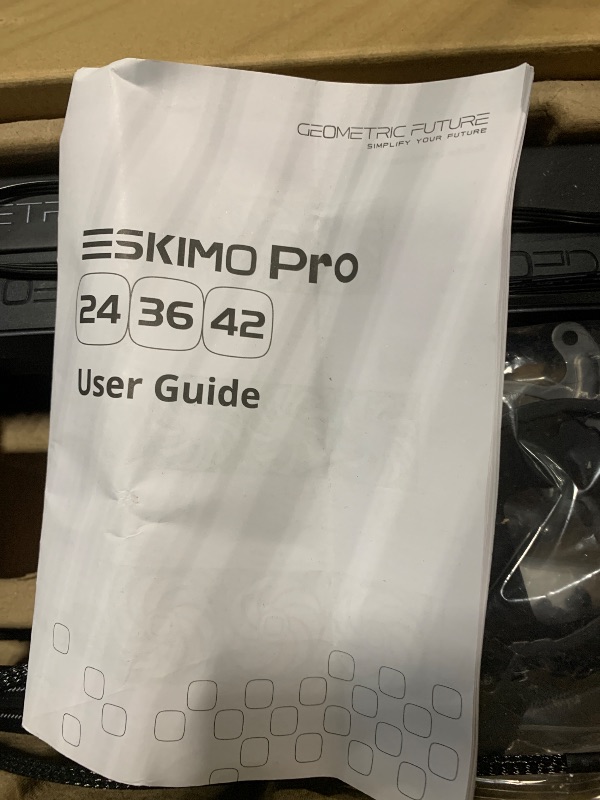 Photo 1 of ***Hardware Missing***Geometric Future Eskimo Pro - 420mm AIO CPU Liquid Water Cooler- RGB PWM Squama 2503B 140mm Fan x 3- Fit Intel® LGA 1700, AMD®AM5 - Black- (GEO-EP-42B)