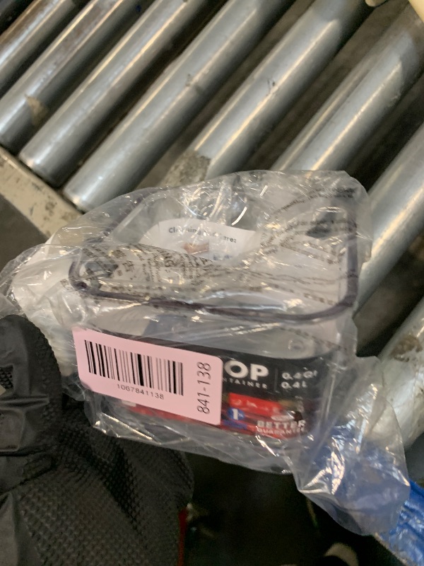 Photo 1 of ** MISSING PARTS** OXO Good Grips POP Container - Airtight Food Storage - Small Square Mini 0.4 Qt Ideal for baking powder, spices, dried herbs and chiles