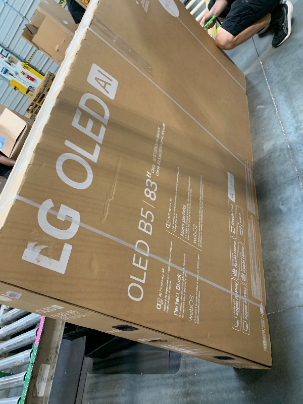 Photo 1 of ** FACTORY SEALED** LG 83-Inch Class OLED AI 4K B5 Series Smart TV w/Dolby Atmos, Dolby Vision, HDR10, AI Super Upscaling 4K, Filmmaker Mode, Wow Orchestra, Alexa Built-in (OLED83B5PUA, 2025)