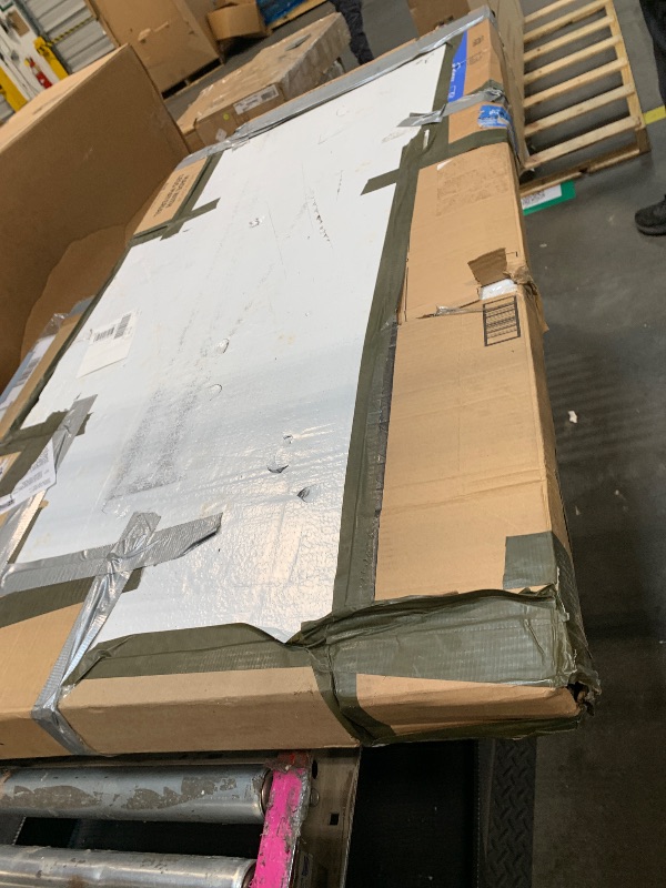 Photo 1 of ** DAMAGE MAJOR/ BROKEN ** NO RETURNS** FINAL SALE*** ONLY PARTS*** Roku Smart TV – 65-Inch Select Series, 4K HDR TV – RokuTV with Enhanced Voice Remote – Flat Screen LED Television with Wi-Fi for Streaming Live Local News, Sports, Family Entertainment