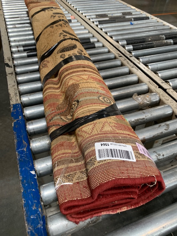 Photo 1 of ** VERY USED** DIRTY**  NO RETURNS**  FUINAL SALE** Mayberry Rug AD8342 5X8 AMER DEST Forest Area Rug 5'3"x7'3" Antique