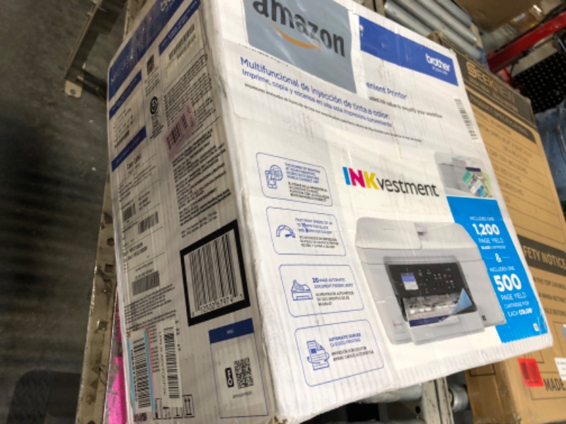 Photo 1 of ** SOLD AS IS, NO REFUND/RETURN** SEE COMMENTS!
Brother INKvestment 1365 Wireless Color Inkjet All-in-One Printer with Automatic Duplex Printing and 1.8” Color Display | Includes Refresh Subscription Trial(1) (MFC-J1365DW)
AS IS NO RETURNS
