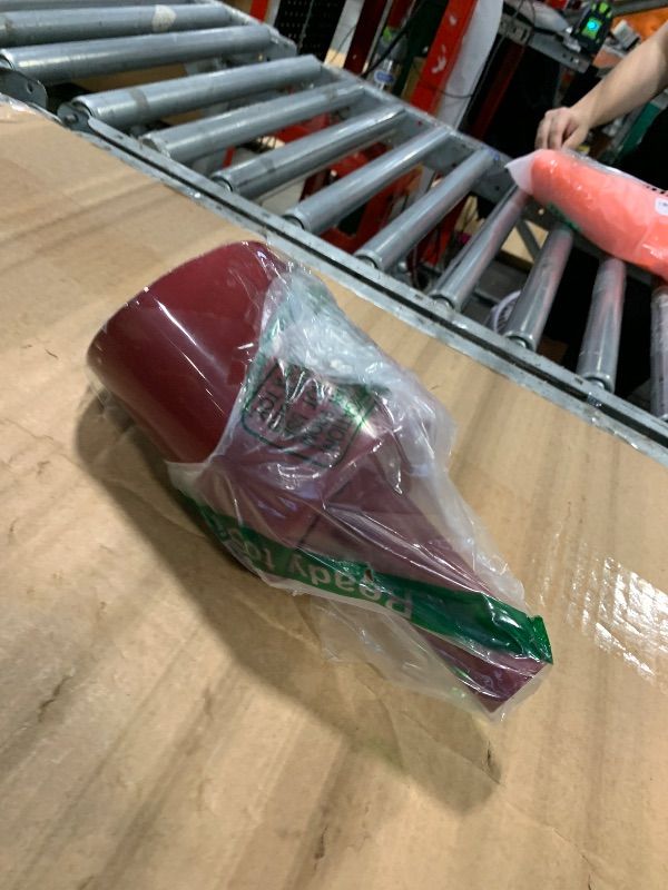 Photo 1 of *** MISSING HARDWARE **** Heath Outdoor Products FS-1-8 Feed Scoop-Funnel,Burnt Red