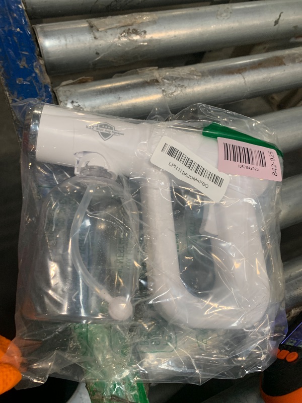 Photo 1 of ** DAMAGE ** The Original Disinfectant Fogger Machine - Professional Sanitizer Sprayer - ULV Atomizer & Nano Steam Gun – Rechargeable Barber Spray Gun with Blue Light V2