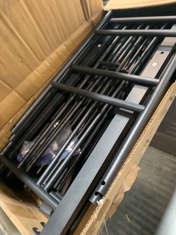 Photo 1 of (4/17/2026 ***FINAL SALE/NO RETURN, SOLD AS PARTS***)
VECELO Bunk Bed Twin Over Twin, Metal Bunkbeds with Ladder and Full-Length Guardrail, No Box Spring Needed, Space Saving, Noise Free, Black
