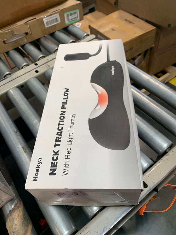 Photo 1 of *UNTESTED*
Neck Stretcher, Red Light Therapy Cervical Traction Device with Dynamic Neck Traction, Heat Therapy, Hump Corrector Relaxer