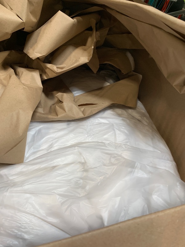 Photo 1 of ** VERY USED** APSMILE Lightweight Down Feather Fibers Comforter Oversized King, Cooling Duvet Insert for Warm Weather -100% Organic Cotton, High Fill Power Down Fibers Quilt Thin Summer Duvet (Ivory White, 120x98)