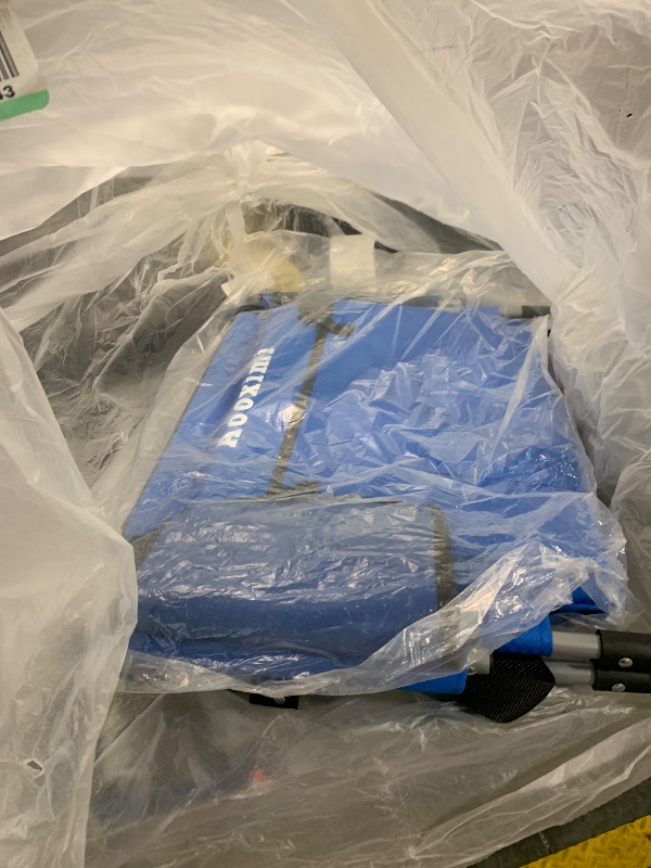 Photo 1 of **** ONLY COMES WITH 1 *****AOOXIMI Stadium Seat with Back Support, Bleach Seat with Backrest and Cushion, Stadium Chair with Cup Holders, Mesh Bag and Hidden Hook for Basketball and Soccer Bench