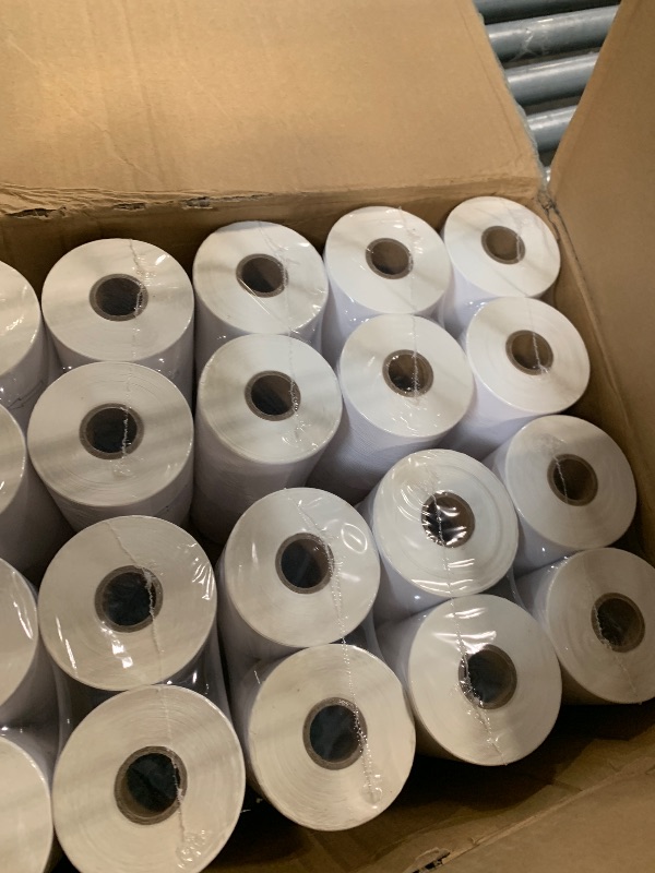 Photo 1 of ** NEW *-** FungLam 4x6 Thermal Labels, 40 Rolls Thermal Printer Labels, 250 Labels/Roll, 1'' Core, Perforated and Strong Adhesive Shipping Labels, Compatible with Zebra and Most Thermal Label Printers