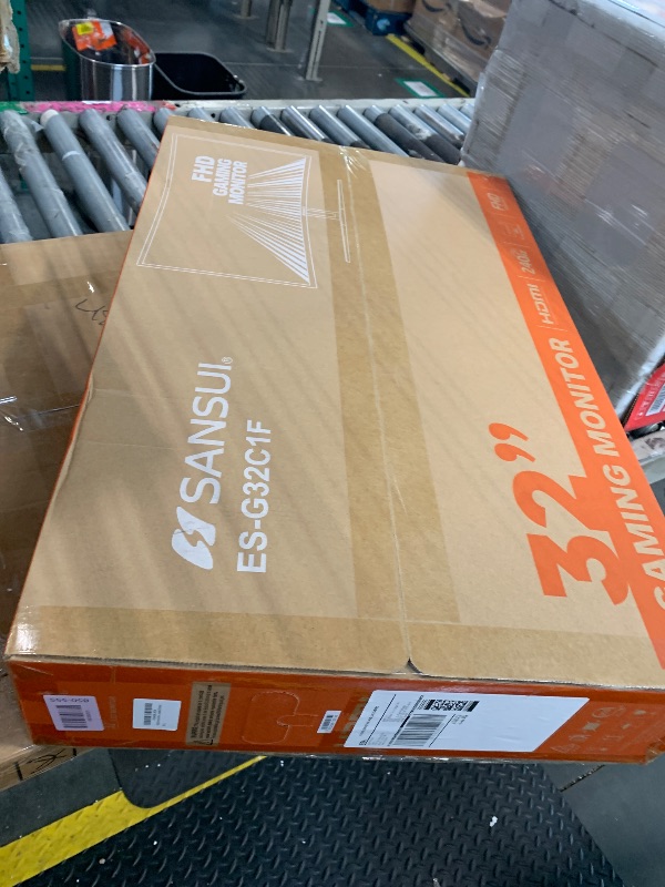 Photo 1 of ** NEW*** SANSUI 32 Inch Curved 240Hz Gaming Monitor High Refresh Rate, FHD 1080P Gaming PC Monitor HDMI DP1.4, Curved 1500R, 1Ms MPRT, HDR,Metal Stand,VESA Compatible(DP Cable Incl.)