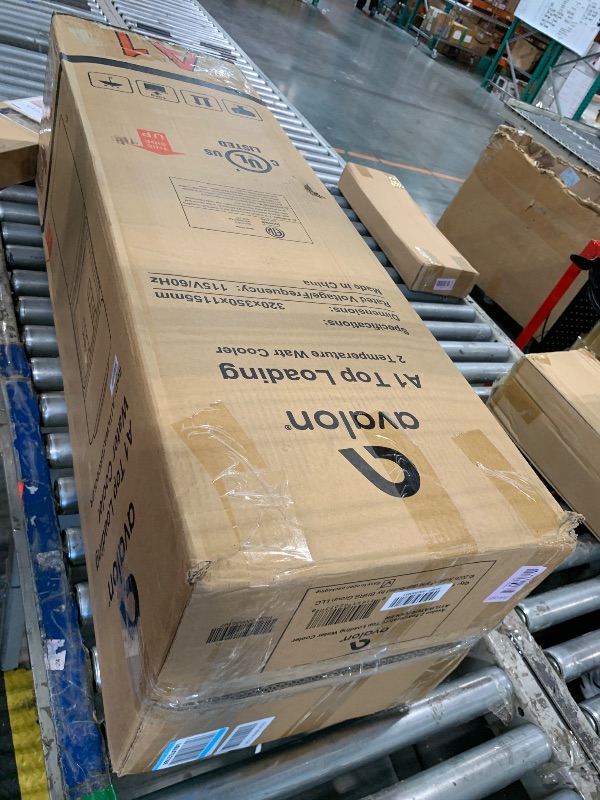 Photo 1 of *** BROKEN DOES NOT WORK*** SOLD FOR PARTS ONLY *** FINAL SALE***** Avalon Top Loading Water Cooler Dispenser - Hot & Cold Water, Child Safety Lock, Innovative Slim Design, Holds 3 or 5 Gallon Bottles - UL Listed