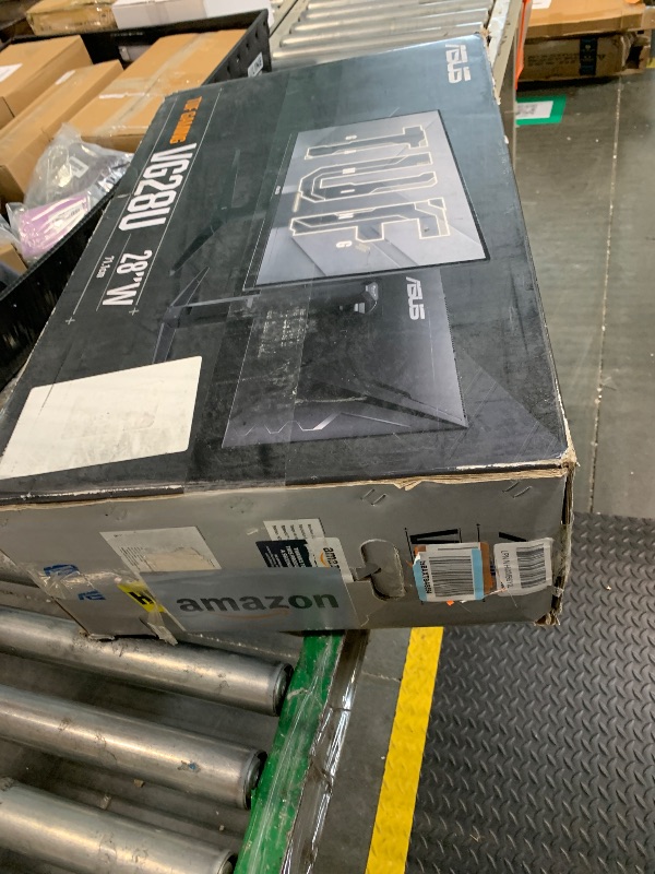 View 2 of ***UPDATED 5/15*** ASUS TUF Gaming 28” 4K 144HZ DSC HDMI 2.1, Monitor (VG28UQL1A) - UHD (3840 x 2160), Fast IPS, 1ms, Extreme Low Motion Blur Sync, G-SYNC Compatible, FreeSync Premium, Eye Care, DCI-P3 90%,Black