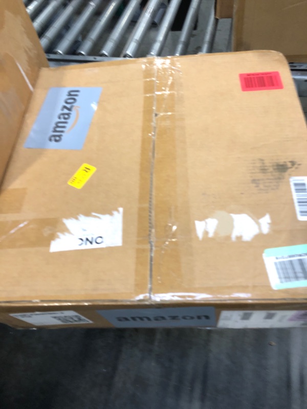 Photo 1 of **UNTESTED**
Ceiling Fans with Lights and Remote Fandelier - White 20'' Flush Mount Low Profile Modern Ceiling Fans for Bedroom - Stepless Color Temperature and 6 Speeds, White