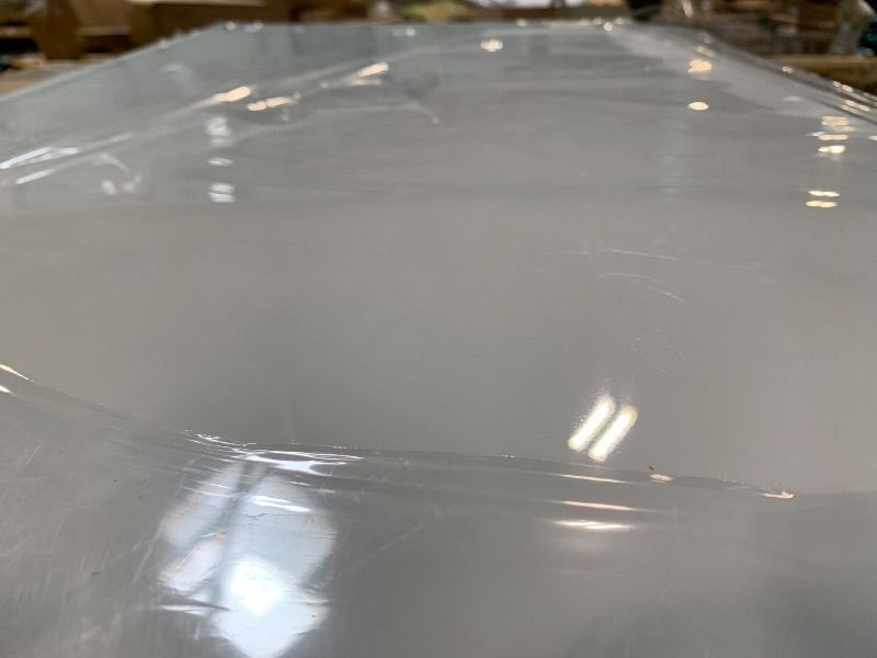 Photo 1 of **** ITEM HAS AIR BUBBLES AND MINOR DAMAGE TO THE BACK **** Mr. Pen- Magnetic Dry Erase Board for Wall, 24" x 48", Silver Aluminum Frame, Large White Board Dry Erase with Marker Tray & Mounting Hardware

*Factory sealed*