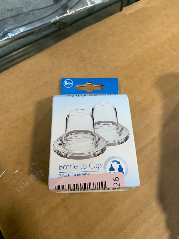Photo 1 of (3 pack) Dr. Brown's Milestones Options+ Sippy Spouts, Narrow, Soft 100% Silicone, 6m+, BPA Free, 2 Pack