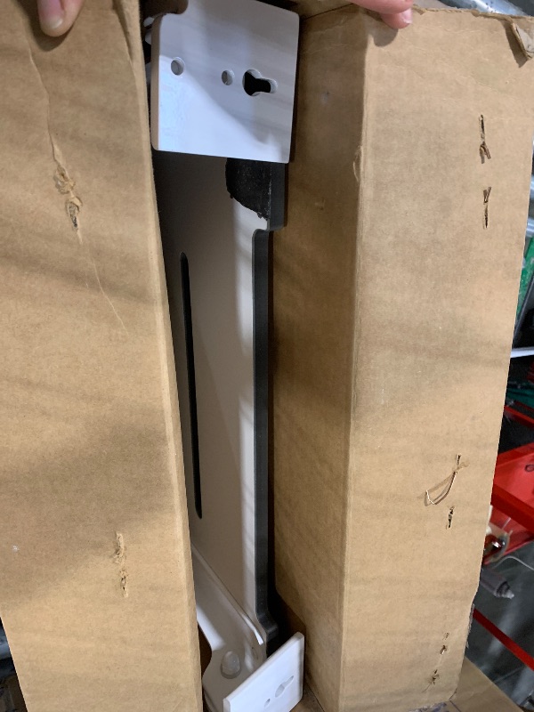 Photo 1 of ** SOLD AS IS, NO REFUND/RETURN** SEE COMMENTS!
Seachrome 18 inch Silhouette Slimline Folding Wall Mount Shower Bench Seat, White Seat with White Frame