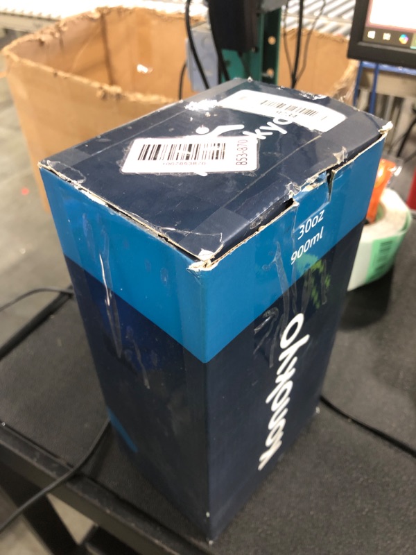 Photo 1 of ** SOLD AS IS NO REFUND/RETURN** SEE COMMENTS!
Konokyo 30 oz Tumbler with Handle and 2 Straws,2 in 1 Lid Insulated Water Bottle Stainless Steel Travel Coffee Mug,Blue Haze