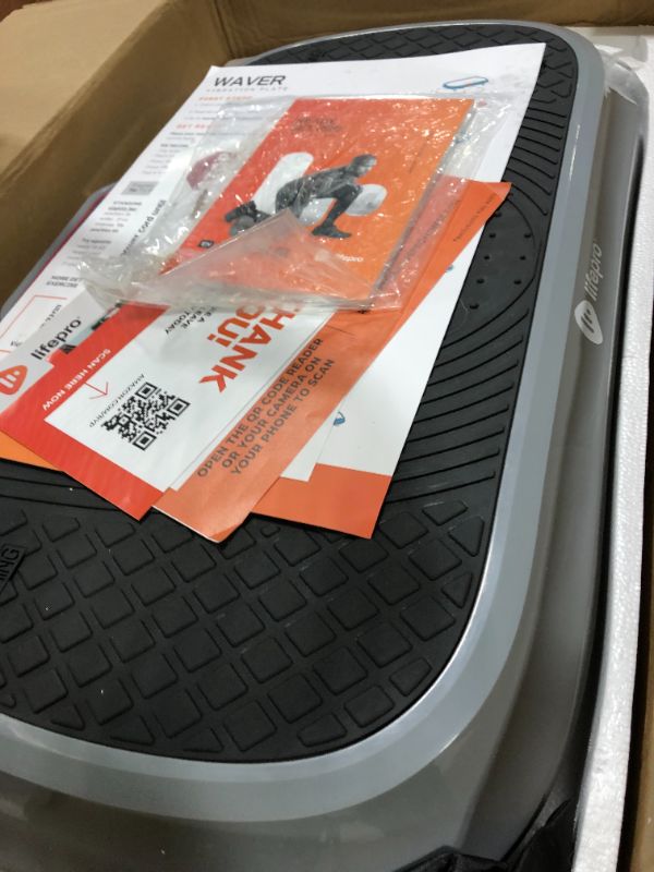 Photo 1 of ** sold as is no refund\return** see comments
Lifepro Waver Vibration Plate Exercise Machine – High-Intensity Vibration for Muscle Activation, Full-Body Workout Vibrating Platform with Loop Bands, Fitness Equipment for Strength Toning & Fat Loss