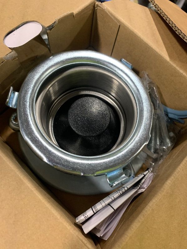 Photo 1 of ***DAMAGED, SELLING FOR PARTS AS IS, FINAL SALE***Moen GT33C Lite Series 1/3 Horsepower Continuous Feed Garbage Disposal featuring Fast Track Technology, Power Cord Included***DAMAGED, SELLING FOR PARTS AS IS, FINAL SALE***