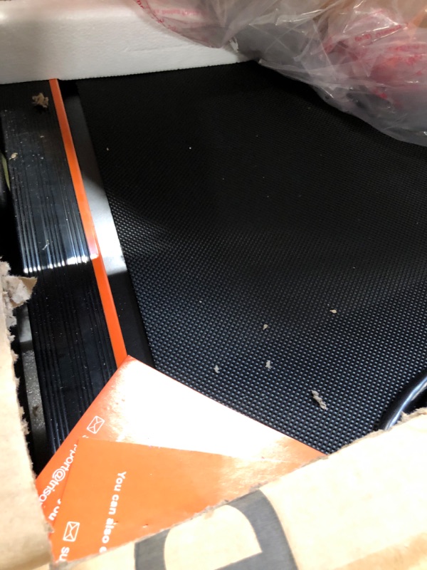 Photo 1 of **PARTS ONLY** Walking Pad Treadmill with 12% Incline & Adjustable Height, 4 in 1 Folding Under Desk Treadmill, Upgraded 3.5HP Walking Pad with Handle Bar, Electric Portable Treadmills for Home 350LBS, LED Display