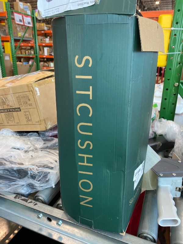 Photo 1 of **USED - MINOR DAMAGE**
Gaiam Yoga Bolster - Long, Rectangular Meditation Pillow - Supportive Cushion for Restorative Yoga and Sitting on the Floor - Built-In Carrying Handle - Machine Washable Cover'