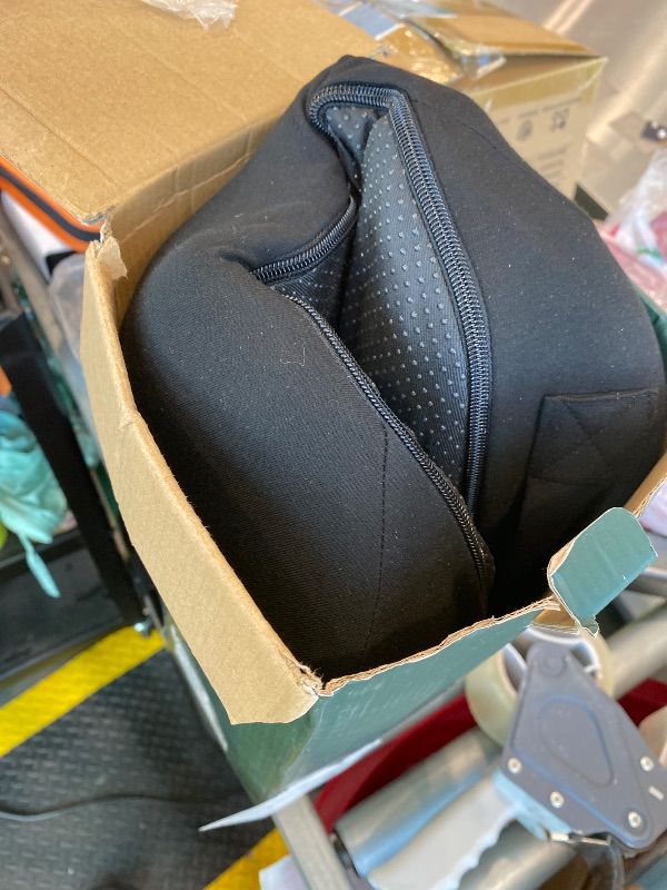 Photo 1 of **USED - MINOR DAMAGE**
Gaiam Yoga Bolster - Long, Rectangular Meditation Pillow - Supportive Cushion for Restorative Yoga and Sitting on the Floor - Built-In Carrying Handle - Machine Washable Cover'
