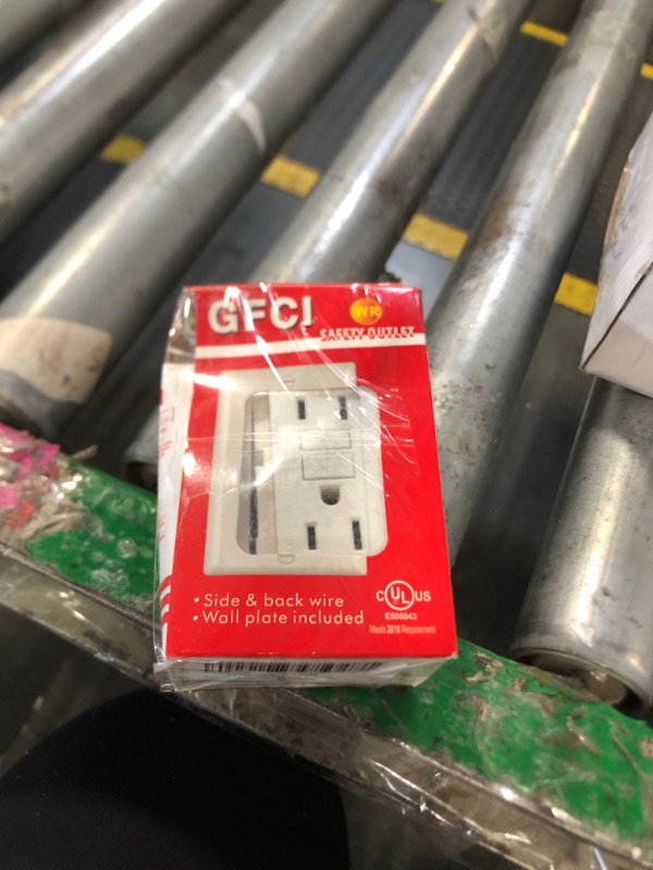Photo 1 of (20 AMP-1 Pack) LOONAVA GFCI Outlet WR White – Tamper Resistant, Weather Resistant GFI Receptacle with Self-Test, LED Indicator,UL Listed, Easy Install – Ground Fault Outlet for Outdoor Use & Bathroom