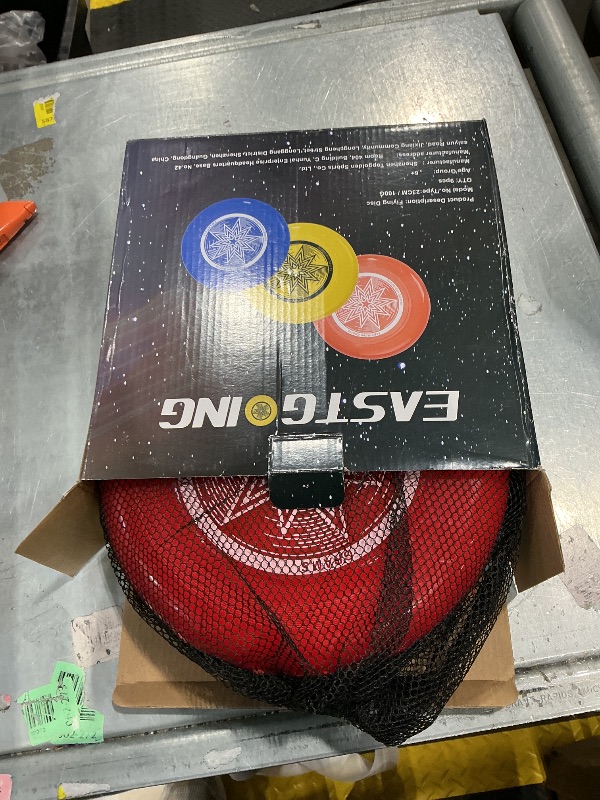 Photo 1 of *USED*
Eastgoing 4 Pack Flying Discs Set for Outdoors Beach Backyard Sports Classic Play Discs for Adults (9.05-Inches)- Assorted Colors