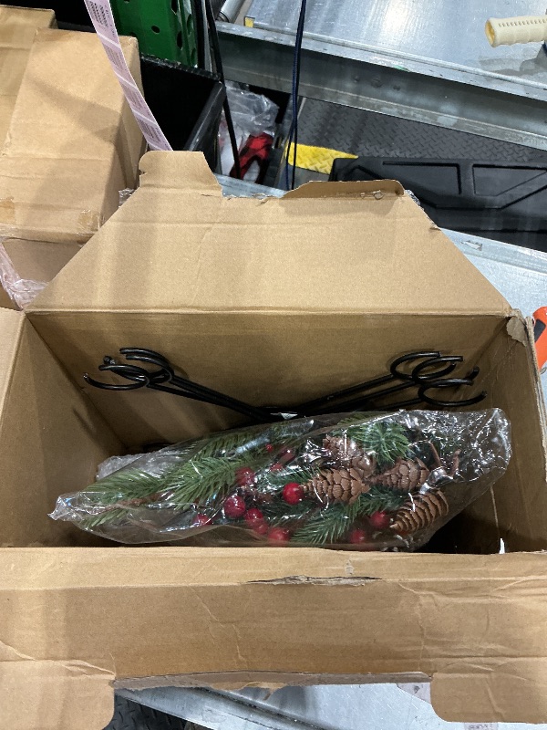 Photo 1 of *USED*
Acellegic 3 Tiers Christmas Black Cocktail Tree Stand with 12 Holders 12 Pcs 10 oz Wine Glass Tree Drink Holder Display Tower with Light Pinecone Branch for Party Champagne Bar Bridal Shower Wedding