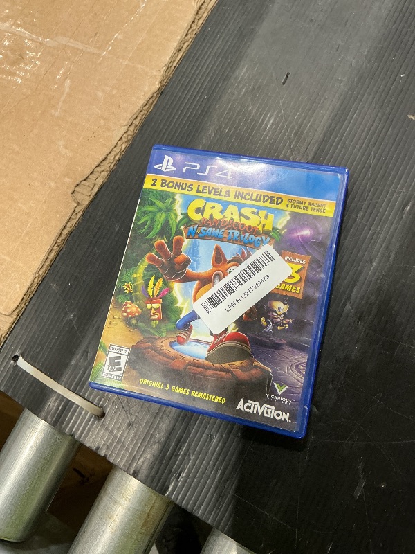 Photo 1 of *UNTESTED*
Crash Bandicoot N. Sane Trilogy - PlayStation 4