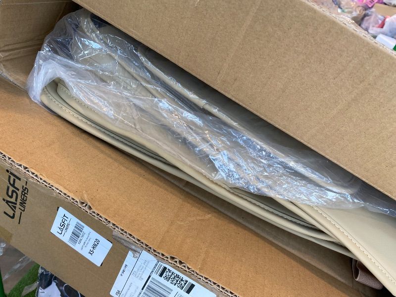 Photo 1 of *MINOR DAMAGE - USED*
FLORICH Rear Seat Covers Leather Car Seat Covers Waterproof Back Seat Cover Automotive Seat Covers Universal Seat Cushion Protector for Most Cars Trucks SUV-Beige