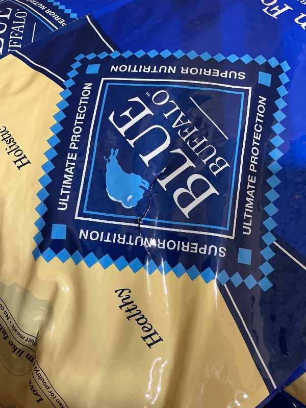 Photo 1 of *BULK DOG FOOD* "Non-refundable" Blue Buffalo Life Protection Formula Adult Dry Dog Food, Helps Build and Maintain Strong Muscles, Made with Natural Ingredients, Chicken & Brown Rice Recipe, 34-lb. Bag (13 bags)
