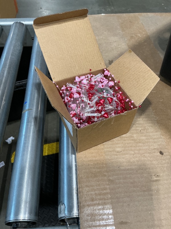Photo 1 of [Timer] 2 Pack Valentines Day Decorations Pink & Red Hearts Lights, Valentine Day Garland with Light Total 13Ft 40LED Beads Hearts String Light Battery Operated Valentines Day Lights for Home Bedroom