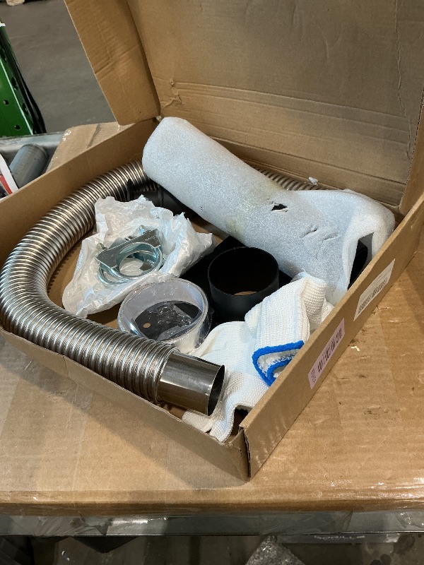 Photo 1 of *USED*
Hocamel Generator Exhaust Extension Silencer Kit,with Two Universal Adapters Compatible Most Portable Generators wiht ALL-IN-ONE KIT, Reduces Noise by 60%,Compatible with All Portable Generators