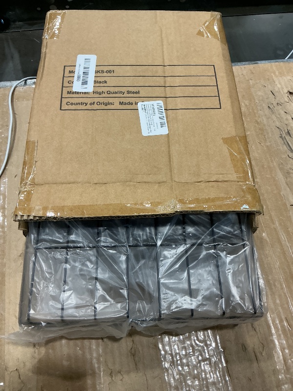 Photo 1 of *MINOR DAMAGE - USED*
SleekStore Kitchen Cabinet Door Storage Box,Self Adhesive Wall Mounted,Wardrobe/Bathroom/Refrigerator Small Items Organizer,Oil bottle/Seasoning storage (3 Piece)