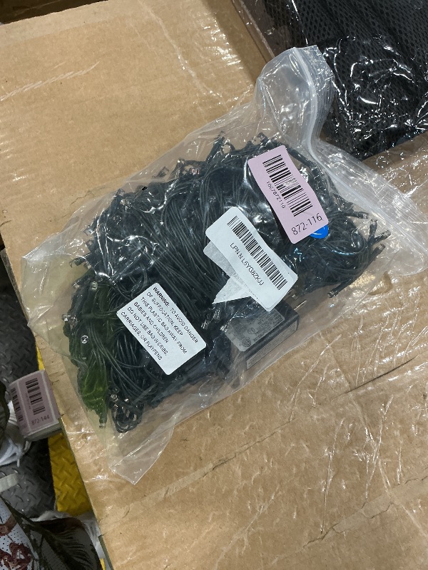 View 2 of *UNTESTED*
MZD8391 105FT 300LEDs Christmas Lights Outdoor Indoor String Lights 8 Modes Memory Function for Christmas Tree Party Decoration, 100% UL Listed (4 Sets CONNECTABLE) Multi-Color