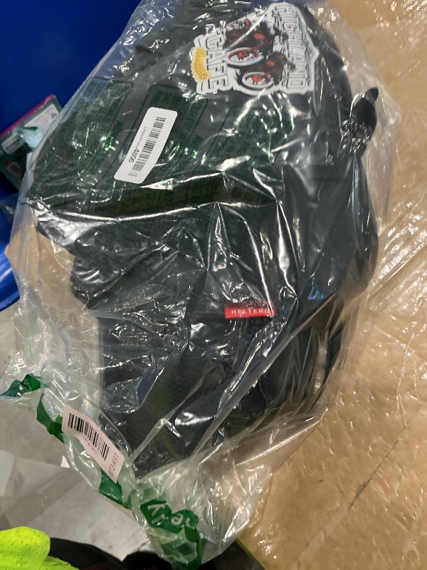 Photo 1 of ****FINAL SELL NOT RETURNS**RIPPED****Helteko Backseat Car Organizer, Kick Mats Back Seat Protector with Touch Screen Tablet Holder, Back Seat Organizer for Kids, Travel Accessories with 9 Storage Pockets Black