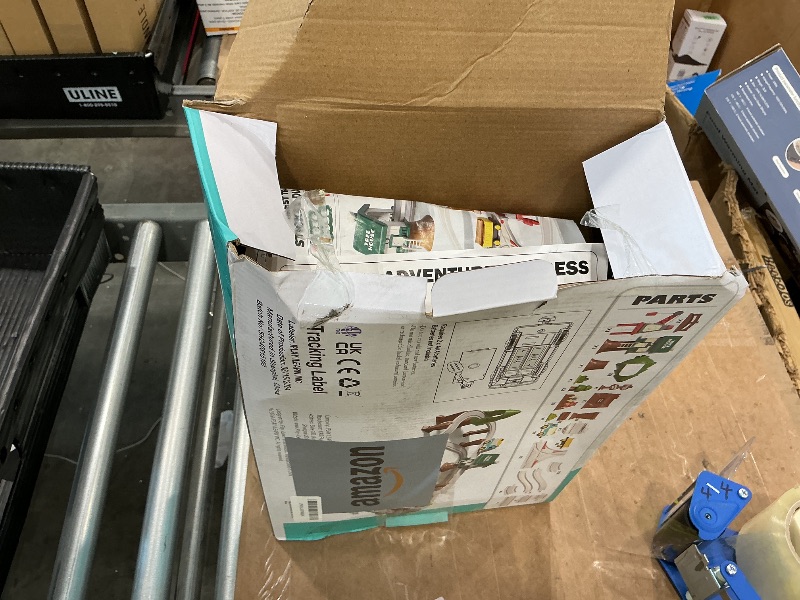 Photo 1 of *Unknown if ANYTHING MISSING SPECIFY WHEN RETURNING*
, iLearn 62PCS Kids Construction Track Toy Train Set, Electric Motorized Magnetic Truck Toy W/Tractor Crane, Forest Railway Engineering Building Playset, Birthday Gift 3 4 5 6 7 Boy Girl Toddler