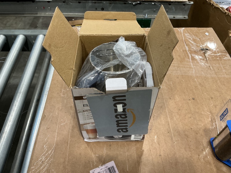 Photo 1 of *MINOR DAMAGE - USED*
SIMPLETASTE Milk Frother, 4 in 1 Electric Milk Steamer, 16.91oz/500ml Automatic Warm and Cold Foam Frother for Coffee, Latte, Macchiato, Cappuccino, Hot Chocolate, Easy to Clean