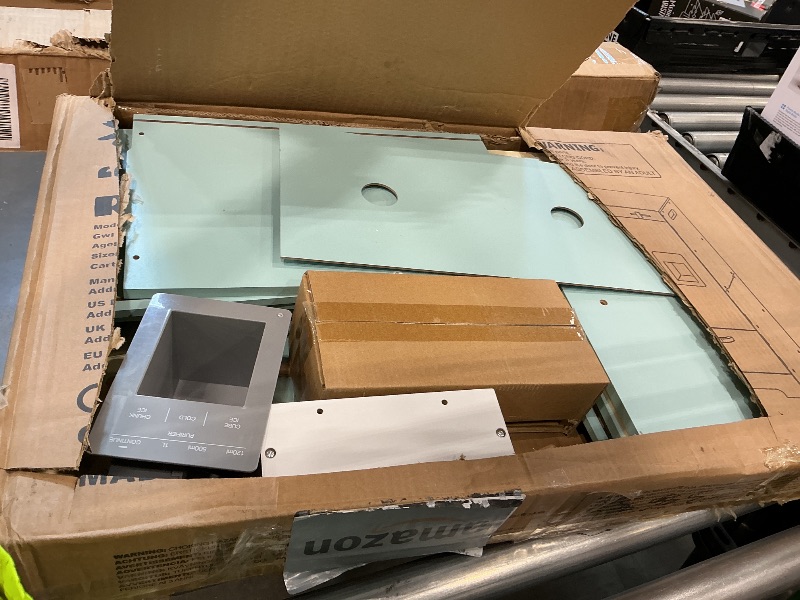 Photo 1 of *PARTIAL SET - ONLY the fridge*
ROBOTIME Wooden Play Kitchen, Toddler Kitchen Playset with Oven, Fridge & Washing Machine, Kids Kitchen Playset Gift for 3+ Year Old Boys & Girls