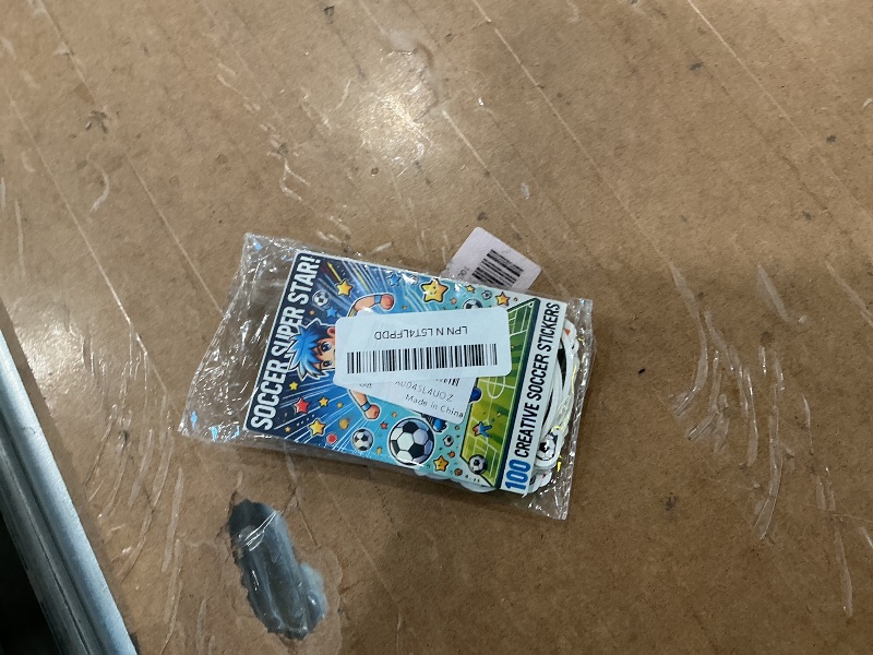 Photo 1 of 100 Pcs Soccer Stickers Waterproof Stickers for Water Bottle Laptop Computer Skateboard Vinyl Soccer Party Favors Birthday Decorations Stuff Decals Sports Soccer Gifts for Boys 8-12