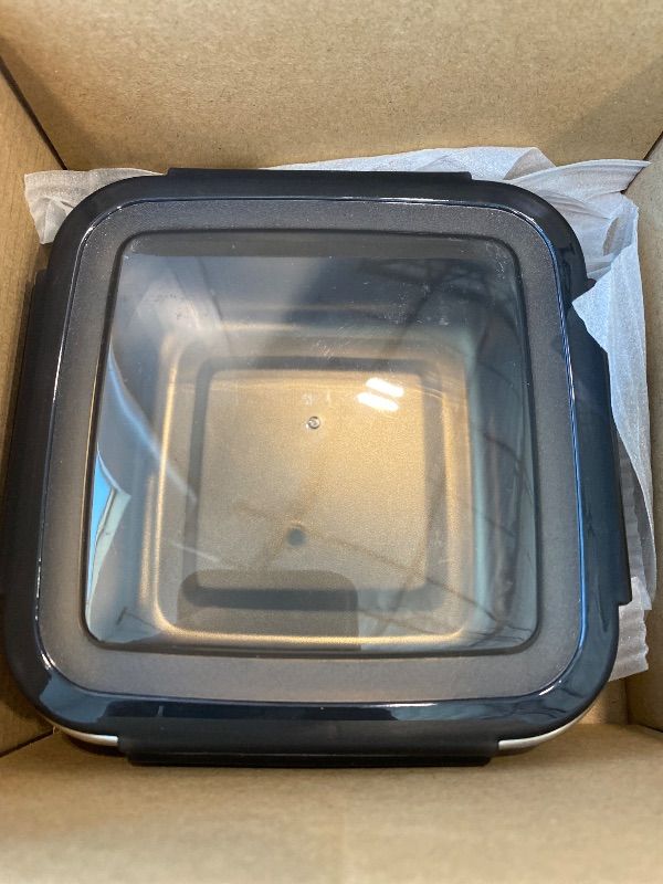 Photo 1 of 1 Pack Sandwich Containers, 24oz Stainless Steel Sandwich Box with Airtight Lids, Reusable Metal Meal Prep Lunch Boxes, BPA-Free, Dishwasher Safe, Food Storage Containers for Families (Black)