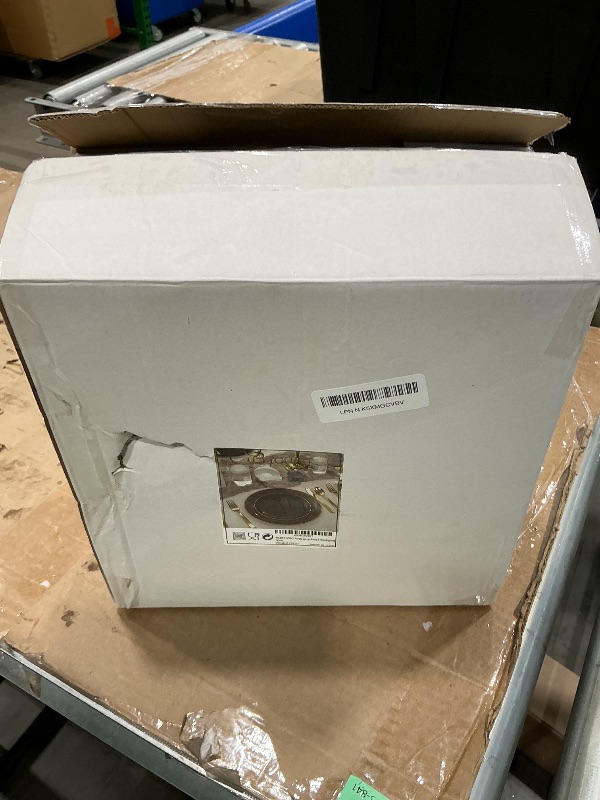 Photo 1 of *MISSING PARTS*
YOUBET 175PCS Purple Plastic Plates - Purple and Gold Disposable Plates Include 50 Plate, 75 Silverware, 25 Cups, 25 Napkins for Wedding & Mardi Gras Party